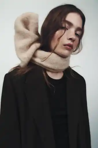 Fular cu lână alpaca