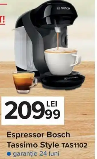 Bosch Espressor Tassimo Style TAS1102