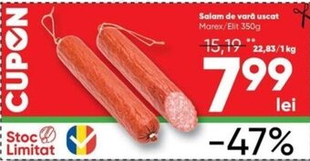 PROFI Salam de vară uscat marex/elit 350 g Ofertă