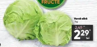 PROFI Varză albă 1 kg Ofertă