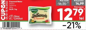 PROFI Delaco DeSenviș Cașcaval Natur 350 g Ofertă
