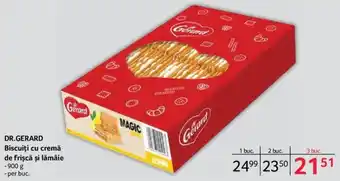 Selgros Dr. Gerard Biscuiți cu cremă de frișcă și lămăie 900 g Ofertă