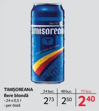 Timișoreana Bere blondă 24 x 0,5 L