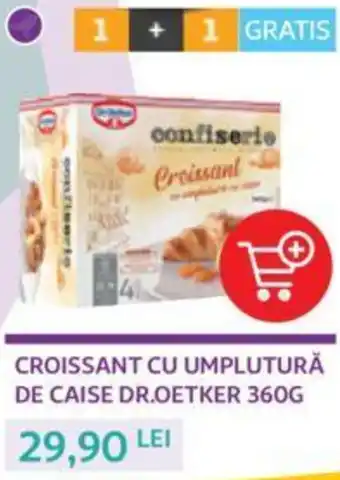 Auchan Dr.Oetker Croissant cu umplutură de caise 360 g Ofertă