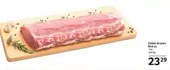 Selgros Cotlet de porc fără os per kg Ofertă