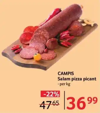 Selgros Campis Salam pizza picant per kg Ofertă