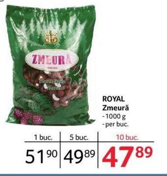 Selgros Royal Zmeură 1000 g Ofertă