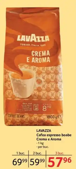 Selgros Lavazza Cafea espresso boabe Crema e Aroma Blue 1 kg Ofertă