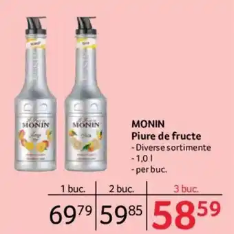Monin Piure de fructe Diverse sortimente 1,0 L, per buc.