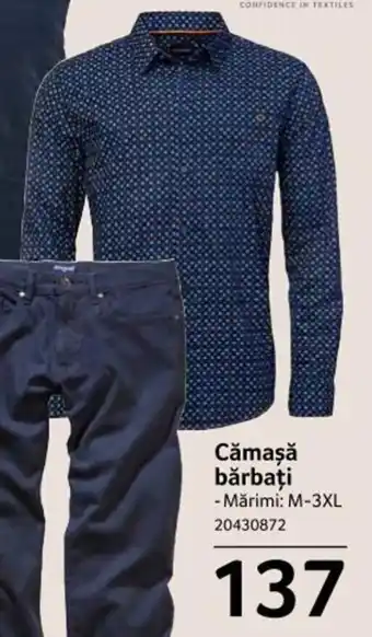 Selgros Cămasa bărbați Mărimi M-3XL 20430872 Ofertă