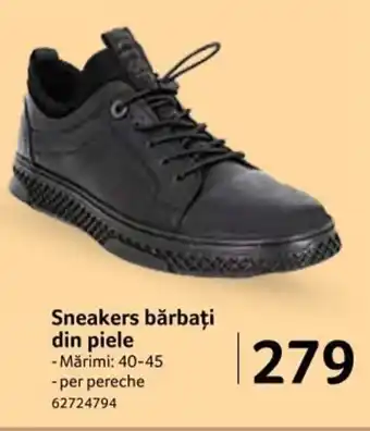Selgros Goretti Sneakers bărbați din piele Mărimi: 40-45, Diverse culori, per pereche 62734794 Ofertă