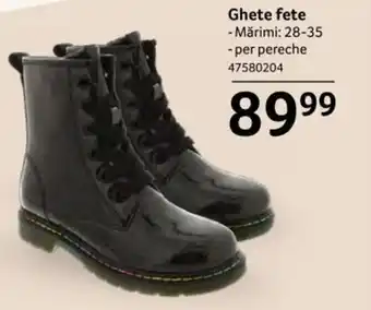 Selgros Ghete fete Mărimi: 28-35, per pereche 47580204 Ofertă