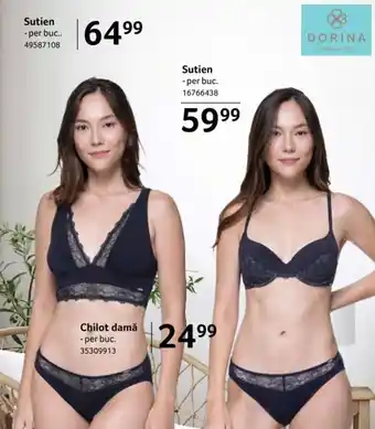 Selgros Dorina Sutien per buc Ofertă