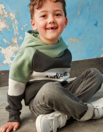 Takko Băieți bluză cu glugă - imprimeu mesaj Ofertă