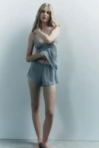 Zara Top din dantelă Ofertă
