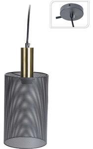 Favi Pendul metal 15x24x120 cm, maxim 40 w, e27, gri Ofertă