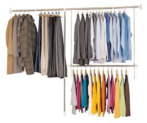 Favi Set 3 suporturi pentru haine wenko garment, argintiu Ofertă