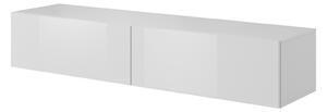 Favi Comoda tv livo 160w, alb lucios, 160x40x30 cm Ofertă
