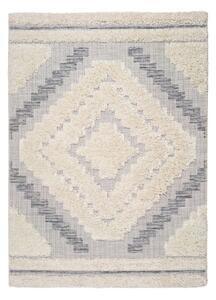 Covor universal cheroky blanco, 55 x 110 cm, alb - gri