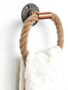 Favi Suport de prosop 16x16 cm bej/auriu Ofertă