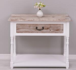 Favi Consola cu 1 sertar cu sine - culoare top_p071 - culoare corp_p004 - culoare sertar_p071 cu finisaj deep brushed (top plate) Ofertă