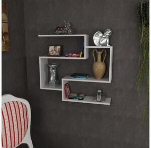 Favi Etajeră de perete porto 82x90 cm albă Ofertă