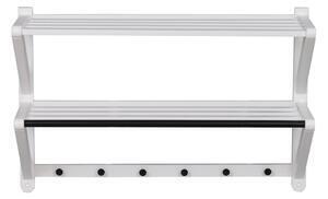 Favi Cuier de perete rowico metro tran, alb Ofertă