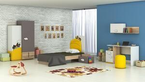 Favi Camera tineret flora cu raft Ofertă