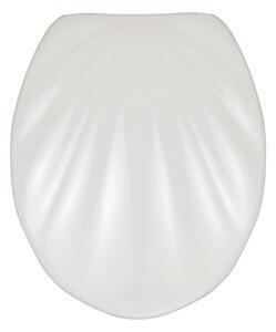 Favi Capac wc cu închidere lentă wenko premium sea shell, 45,5 x 38 cm, alb Ofertă