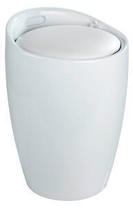 Favi Coș de rufe /taburet wenko candy, 20 l, alb Ofertă