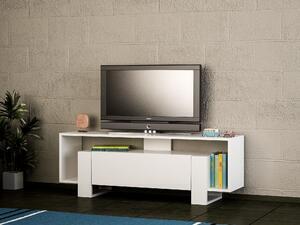 Favi Comoda tv mery, din pal melaminat, alb, 120x33x49 cm Ofertă