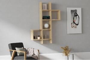 Favi Etajeră de perete keno 125x79 cm maro Ofertă