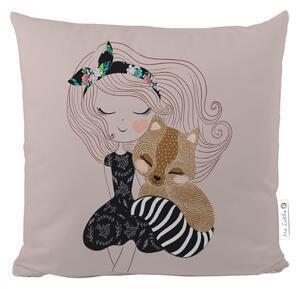 Favi Față de pernă din bumbac satinat butter kings two princesses, 50 x 50 cm Ofertă