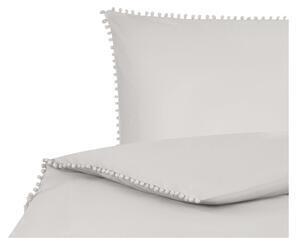 Favi Lenjerie de pat din bumbac percale westwing collection, 160 x 210 cm, gri Ofertă