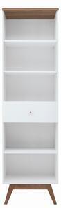 Favi Biblioteca sufragerie alba heda, 56x40,5x194,5 cm Ofertă