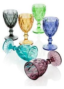 Favi Set 6 pahare diamante goblet, 250 ml Ofertă