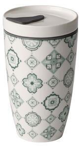 Favi Cană termos din porțelan villeroy & boch like to go, 350 ml, verde - alb Ofertă