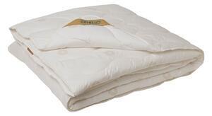 Favi Pilota woolla 195x215 cm, material 100% bumbac, umplutura 50% lana britanica, 50% microfibra, densitate 233 tc, alb Ofertă