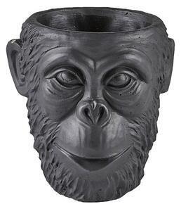 Favi Ghiveci din ciment villa collection calbe, înălțime 19 cm, negru Ofertă