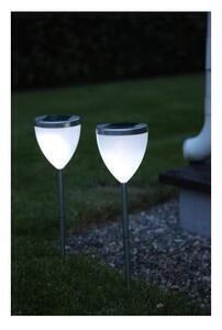 Favi Set 2 lampadare cu led pentru grădină star trading garden, înălțime 34 cm Ofertă