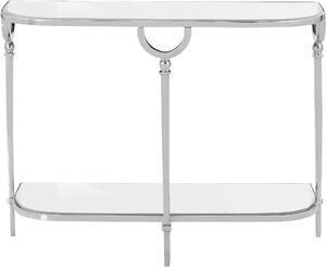 Favi Consola argintie beaune 100/35/75 cm Ofertă