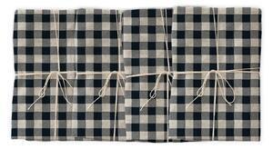 Favi Set 4 șervețele textile really nice things blue vichy, 43 x 43 cm Ofertă