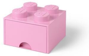 Favi Cutie pătrată pentru depozitare lego®, roz deschis Ofertă