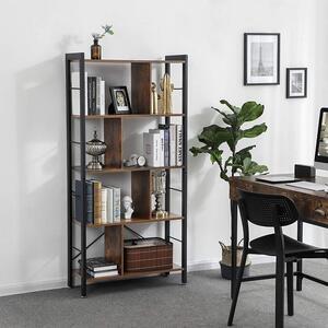 Favi Biblioteca vintage, maro rustic, 154,5 x 74 x 30 cm Ofertă