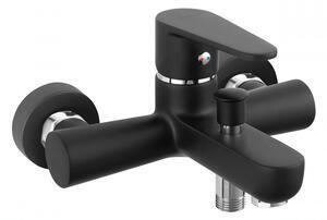 Favi Algeo black - baterie perete cadă-duș - bag1bl - ferro Ofertă