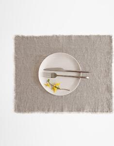 Favi Suport pentru farfurie din in linen tales classic, 40 x 35 cm, natural Ofertă