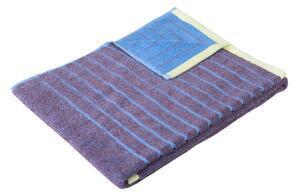 Favi Prosop din bumbac hübsch dora, 50 x 100 cm, albastru - violet Ofertă