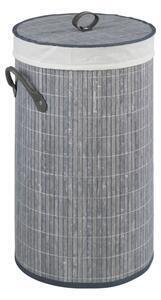 Favi Coș din bambus pentru rufe wenko lilia, gri Ofertă