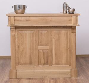 Favi Mic mobilier cafenea 120 stejar, blat stejar - culoare_p061 - lacuit cu finisaj lacuit Ofertă