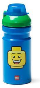 Favi Sticlă pentru apă cu capac verde lego® iconic, 390 ml, albastru Ofertă